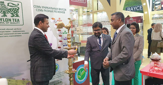 Sri Lanka Tea Board Participates at “PRODEXPO-2021” in Moscow