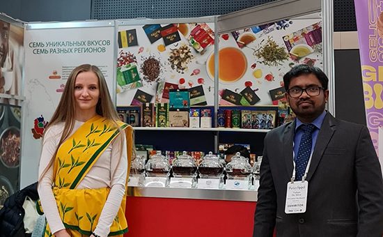 Ceylon Tea presences in Peterfood 2023 International Exhibition in St.Petersbuburg,Russia from 14th -16th November 2023