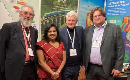 ESTA member Hans Verhoosel joined Nigel and David in a meeting with Pavithri Peiris of the Sri Lanka Tea Board