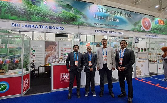 Ceylon Tea Pavillion at Uzfood 2024 from 26th to 28th March 2024 in Tashkent,Uzbekistan